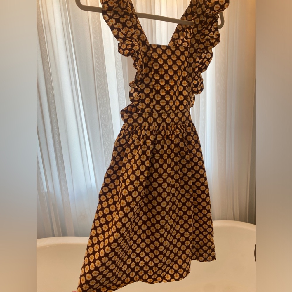 Eleanor Rose Fall open back Sundress